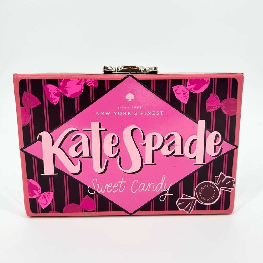 Kate Spade New York Candy Shop Wrapper Sweet Candy Box Novelty Clutch